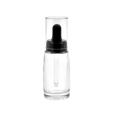 China Wholesale 40ml Personal Care Glass Bottle Lotion Serum Dropper Oil Oil Bottle Glass Cosmetic for sale