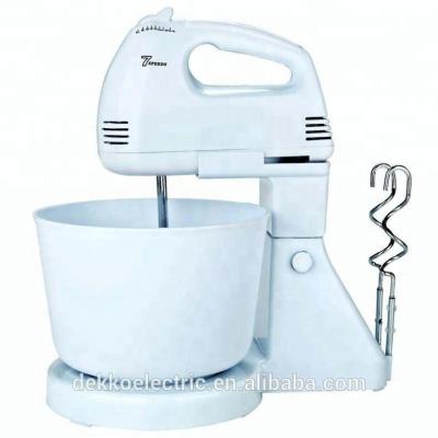 China Factory wholesale plastic hand mixer with bowl for home use DHM-504B for sale