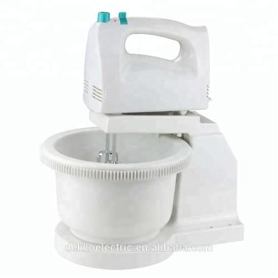 China Factory wholesale plastic hand mixer with bowl for home use DHM-505B for sale