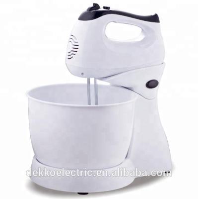 China Wholesale Factory Hand Mixer Ejector Knob Beater With Bowl For Home Use DHM-512B for sale