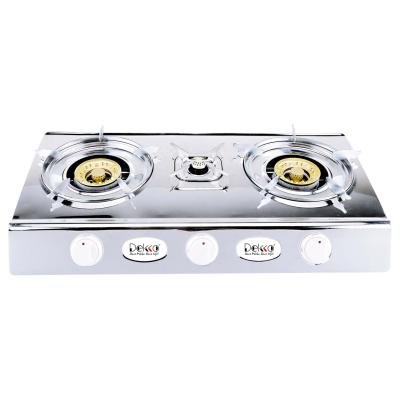 China Factory wholesale commercial 3 burner gas stove for home use DGC-303CS for sale