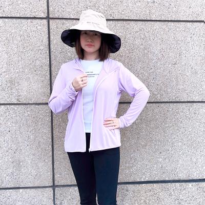 China Breathable Long Sleeve Light Color Anti - Sun UV Protection Clothing Thin Liner for sale