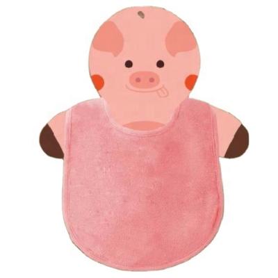 China Antibacterial Hottest High Quality Baby Burp Fabrics In Cotton Baby Bib for sale