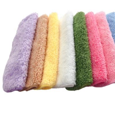 China EXFOLIATING Taiwan High Quality Soft Durable Exfoliating Microfiber For Face Towel Cloth With Logo for sale