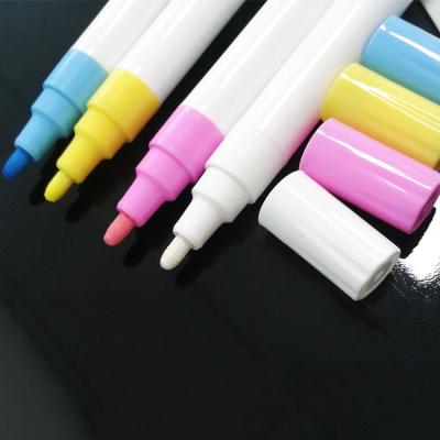 China Bright Bullet Tip Premium Colors 2.0mm/3.0mm 4 Colors Dry Erase Marker, Amazon Hot Sale Liquid Chalk Marker Pen Set for sale