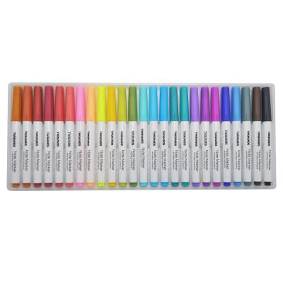 China Custom Pen 25 Colors Marker Highlighter Bar Gift Promotional Highlighter Bar Set for sale