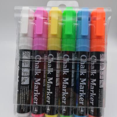 China School 6 Colors Liquid Chalk Marker Pen Set for sale