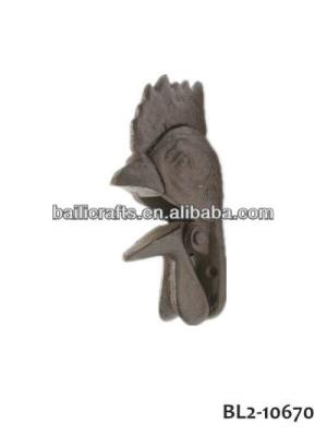 China Housewarming Gift Cast Iron Rooster Door Knocker for sale