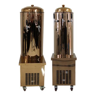 China New style commercial beverage Upright display beer display cooler from China 100L for sale