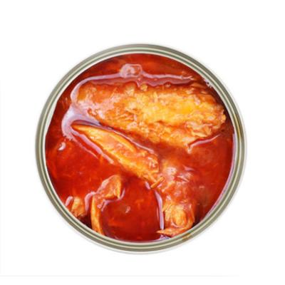 China Wholesale canned good quality tuna in vegetable oil in tomato sauce for sale