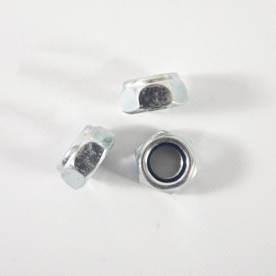 China Heavy Industry 304 316 Stainless Steel Anti-loosening Nylon Hex Head Insert Nuts M14 for sale