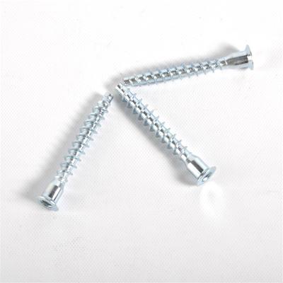 China Stainless Steel Confirmat Screw M5 M6.3 M7 Hexagon Hex Socket Head Cap Flat Flat Head Cap Furniture Confirmat Screw for sale