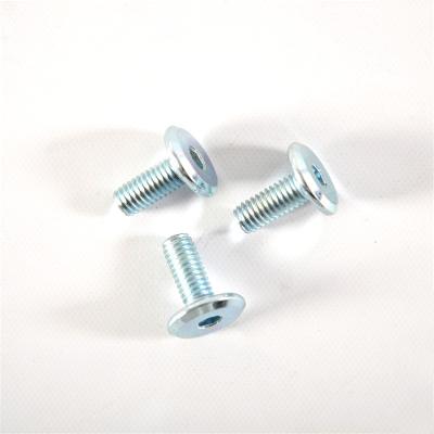 China Industry Hot Sale Stainless Steel Hex Socket Flat Head Furniture Joint Connector Bolts Custom Size for sale