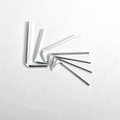 China Flat Head Galvanized Hex Allen Key Wrench Hex Spanner L Type Strong Factory Supply Power for sale