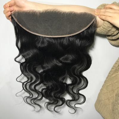 China Hot Sale 13x4 Straight Frontal Straight Headband,Brazilian Virgin Hair,Hd Invisible Human Headband for sale