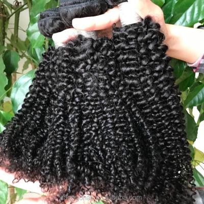 China Kinky Curly Full Cuticle Aligned 100% Raw Unprocessed Brazilian Virgin Hair 8a Grade Kinky Curly Hair for sale