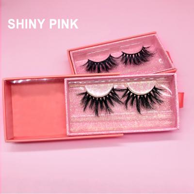 China Feather 25mm Mink Eyelashes Vendor, Wholesale Mink Eyelash Custom Label Private Label, Natural 3D Mink Eyelashes Highlights for sale