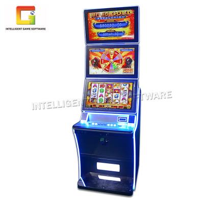 China Metal+acrylic+wood Buffalo Gold Slot Game Panel Key In Main Exit Slot Game Machine 27 Inch Touch Screen Slot Games for sale