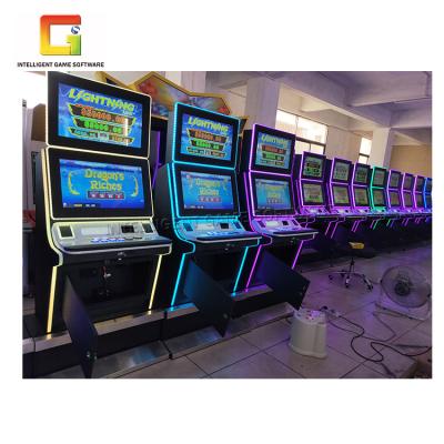 China Metal+acrylic+wood Cheap Price Online 7 in 1 Skills Game Lighting Link Slot Skill Game Machine for sale