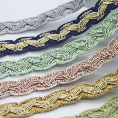 China Elastic high quality embroidery tying lace for luxury home textile clothes sex pillow for sale