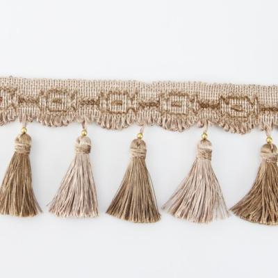 China Wholesale Fashion Curtain Decoration Tassel Trim Fringe Lace Fringe for sale