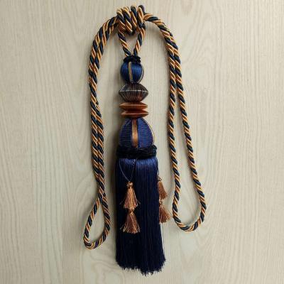 China High Quality Curtain China Tassel Tie Backs, Curtain Tie Backs for sale