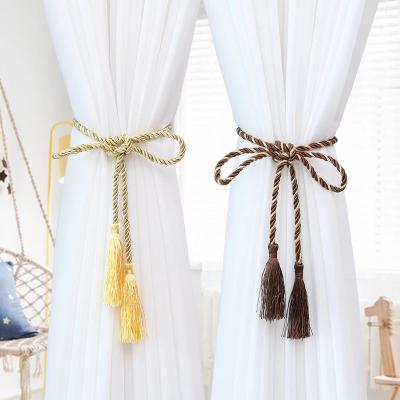 China Curtain Tieback Tassels Tieback Curtain Rope Accessory for sale