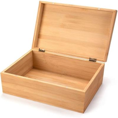 China Africa Customized Size Unfinished Cheap Wooden Gift Box Used For Packing Bulk Wooden Boxes for sale