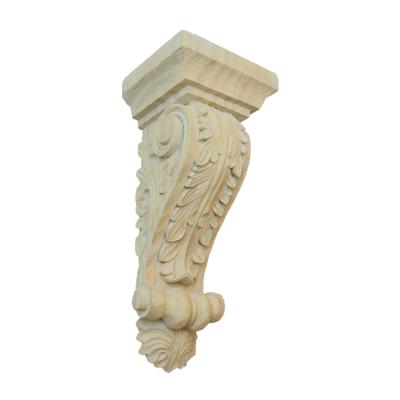 China Traditional Carve Flower Brace Bracket Polyresin Decorative Brace Carving Hot Sale Carved Wood Effect Resin 1 YEAR for sale