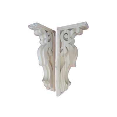 China China factory direct sale contemporary floral modern solid wood swan brace bracket for sale