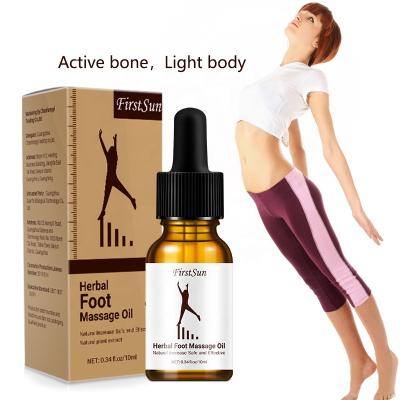 China Firstsun Size Bestselling Healthy Bone Growth Oil For Growing Bigger Natural And Organic Foot Massage Oil for sale