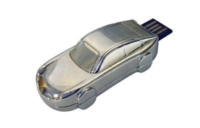 China Waterproof Chip Novelty USB Flash Drives , Metal Car Shaped USB Flash Drive Memory Stick for sale