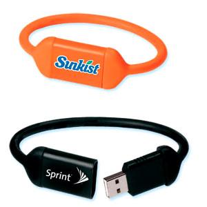 Κίνα Συσκευή αποθήκευσης Drive λάμψης Wristband USB σιλικόνης 32mb 64mb προς πώληση