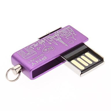 China Purple Swivel Mini USB 2.0 Flash Drive , Promotional Mini USB Stick 2GB / 4GB for sale