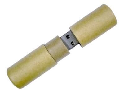 China Recycled Paper 32GB USB Thumb Drive , Promotional Flash Disk for sale