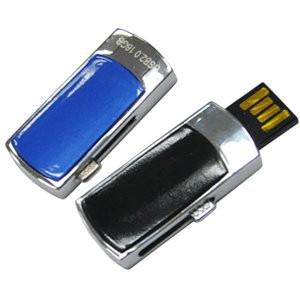 China Slider Metal 8GB USB Memory Sticks With Customized Logo for sale