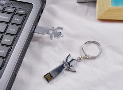 China The God Of Love Cupid Slim Mini USB 2.0 Flash Drive Password Protection for sale