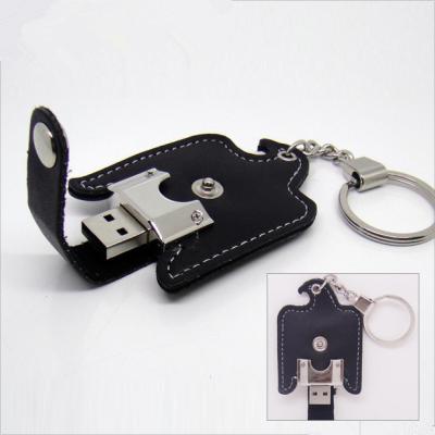 China Lápiz de memoria de cuero formado trago KC-L009 del USB para Windows 7 en venta