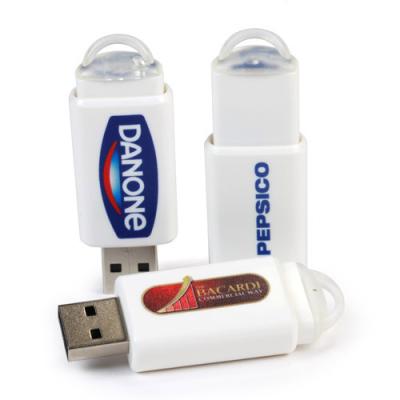 China Mini Chip Plastic USB Flash Drive 2.0 High Speed Colored with Logo for sale