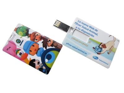 China Personality Credit Card USB Flash Drives Logo printing 2GB 4GB 8GB for sale