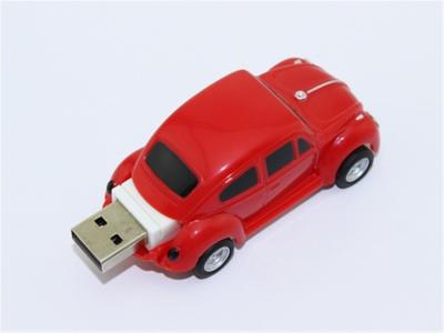 China Red minicooper car model novelty usb flash drivel / 3D flash memory pendrives 2gb 4gb for sale