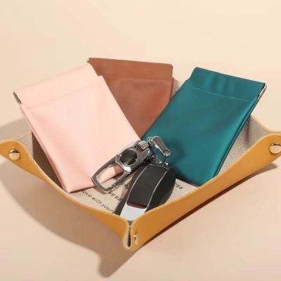 China High Quality High Quality Small PU Jewelry Bag Jewelry Storage Automatic Closing Convenient Bag for sale