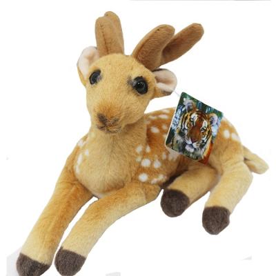 China 2021 New Plush Christmas Gift Stuffed Elk Plush Toy Wholesale Custom Stuffed Soft Deer Toy For Kids for sale