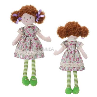 China DIY TOY Plush Stuffed Doll With Clothes OEM Toy Plush Human Rag Doll For Girl Birthday for sale