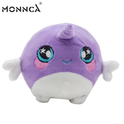 China Promotion Cheap Amazon Narwhal Unicorn Memory Foam Squeezing Stress Release Plush Unicorn Toy for sale