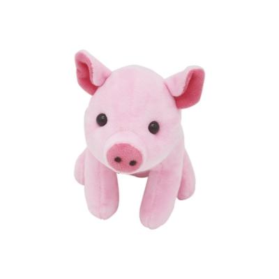 China Gift And Promotion Children Play Little Pink Standard Pig EN71 CPSIA Cute Stuffed Pig Plush Soft Toy for sale