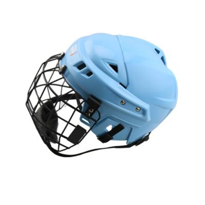 China High Quality PP Shell +EPP Liner+ TPU Wire Cage FA High Quality Protective Custom Visor Screws Ice Hockey Helmet With CE Certificate Ice Hockey Helmet PPE foam liner for sale