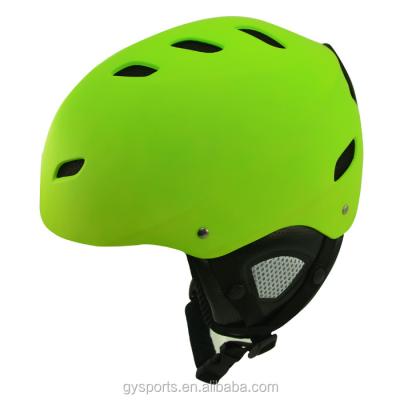 China Eco-Friendly Winter Sports ABS Skiing Helmet Against Snowboarding And Skiing With Tape For for sale