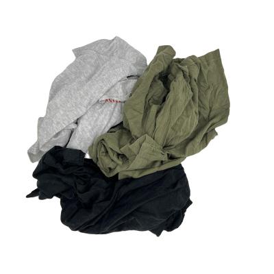 China Soft Material Wipers And Cloth Rags 10kg Colored Cotton Cleaning Rags For For Engineers, Garages Workshops Machinery Floors Rags for sale