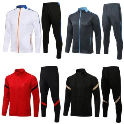 China 2021 New Arrival Top Quality Football Club Long Sleeve Soccer Square Tracksuit for sale